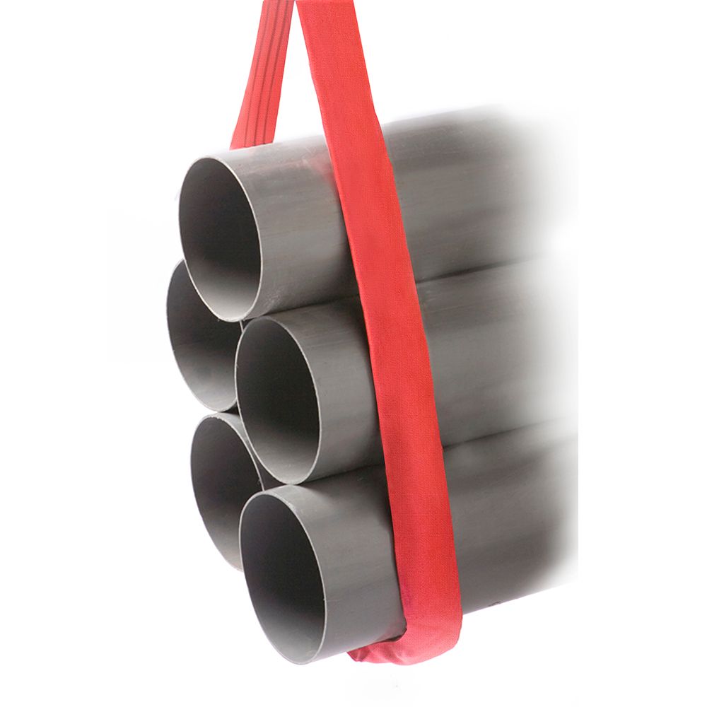 Delta Rondstrop | rood | 5 ton | 70 mm | 3 m