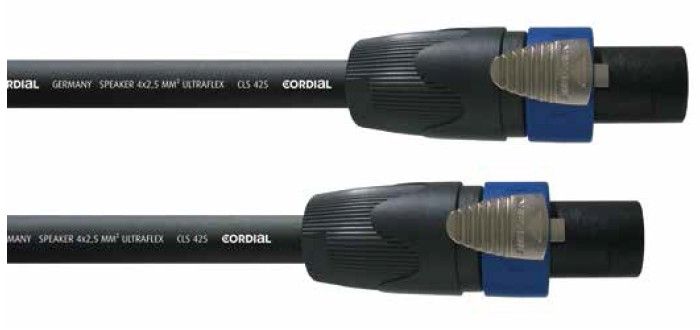 Cordial CPL 20 LL 4 - Audio Cable - 20m - Black, Blue, Grey