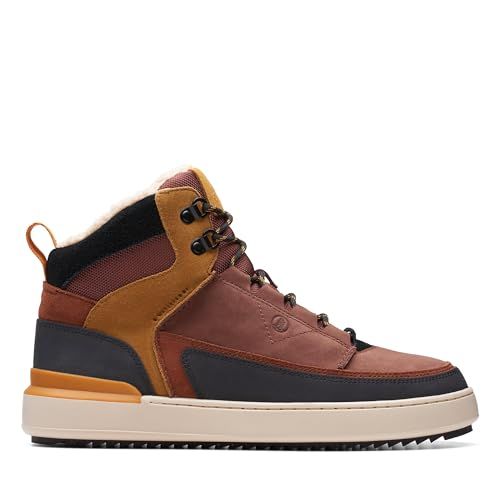 Clarks Courtlitebt Wp Enkellaarsjes voor heren, britishtanwlined, 42 EU