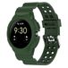 Wigento Google Pixel Watch 1 en 2 Siliconen horlogeband met geïntegreerde behuizing