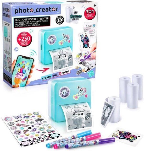 Photo Creator Canal Toys Photo Creator Instant Pocket Printer - CLK 017