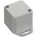 TRU COMPONENTS TC-10860360 Flensbehuizing 44.80 x 44.80 x 40.10 ABS Lichtgrijs 1 stuk(s)