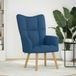 Maison Exclusive fauteuil de relaxation, bleu, rembourré