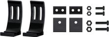 HELLA Kit de montage pour feux de travail, acier inoxydable, noir, pour DAF