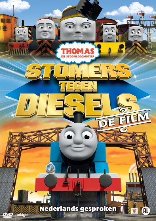 4 Sleeve) Thomas De Stoomlocomotief - De Film: Stomers Tegen Diesels dvd