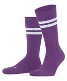 FALKE Dynamic gedessineerd katoen sokken unisex paars - maat 35-36
