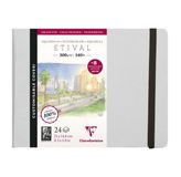 Clairefontaine Etival aquarel notebook A5 300g cold pressed