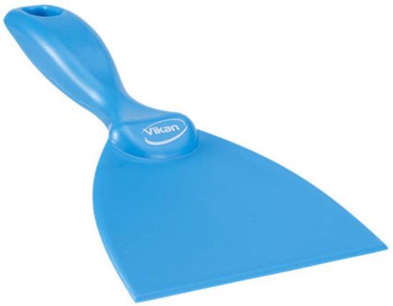 Vikan 4061 Kunststof handschraper 102mm breed - Blauw