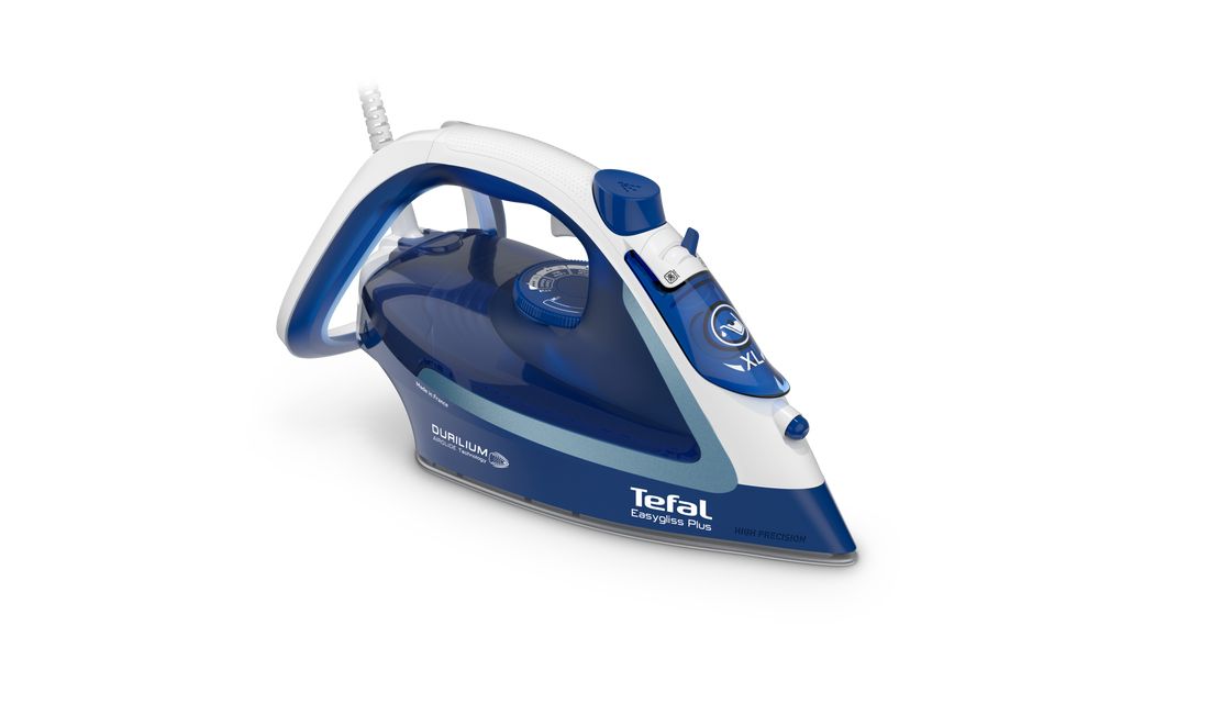 Tefal EasyGliss Plus FV5770 - Stoomstrijkijzer - 2700W - Blauw