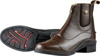 Dublin Dublin Rapture Zip Jodhpurs Bruin Leer Kinderen 42