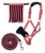 HKM Halster Rood/Donkerblauw Volbloed