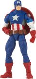 Hasbro Marvel Actiefiguur Ultimate Captain America 15 cm Marvel Legends Puff Adder BAF Multicolours