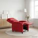 vidaXL Relaxstoel Rood Kunstleer