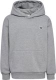 Hummel Kinder hoodie Bee 229748 Grijs Melange Katoen/Polyester