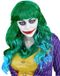 Finidi Pruik Evil Joker Lang Haar Polyester Vrouwen Multi Kleur
