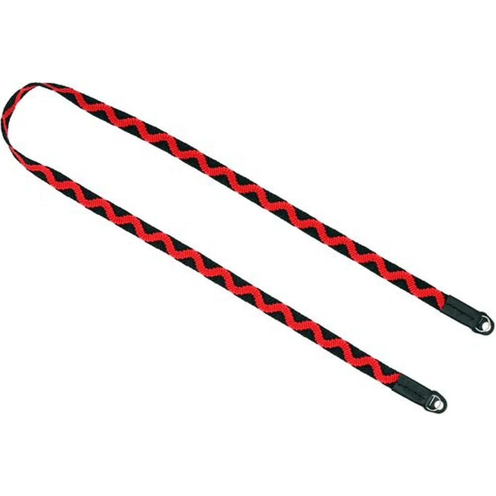 Artisan & Artist ACAM 317 Sazanami Silk strap zwart/rood