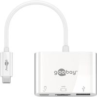 Goobay 62104 Station d'accueil USB-C - Blanc