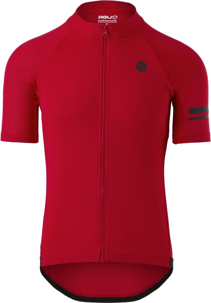 AGU Core Fietsshirt Essential Heren Fietsshirt - Maat M - Rood