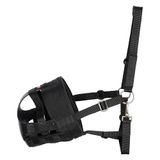 Imperial Riding Ergonomische paarden muilkorf Nibble zwart Pony