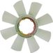 HELLA Ventilateur de refroidissement pour moteur, diamètre 680 mm, adapté entre autres pour les camions RENAULT