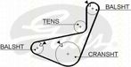 Triscan 86455456xs tandriem