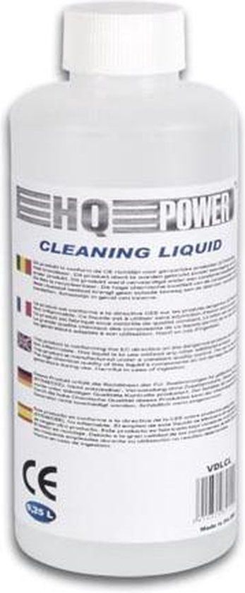 HQ Power Smoke Machine Cleaning Liquid - 0.25L
