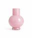 Hakbijl Glass Vaas Deborah - Zacht Roze - glas - D17 x H22 cm