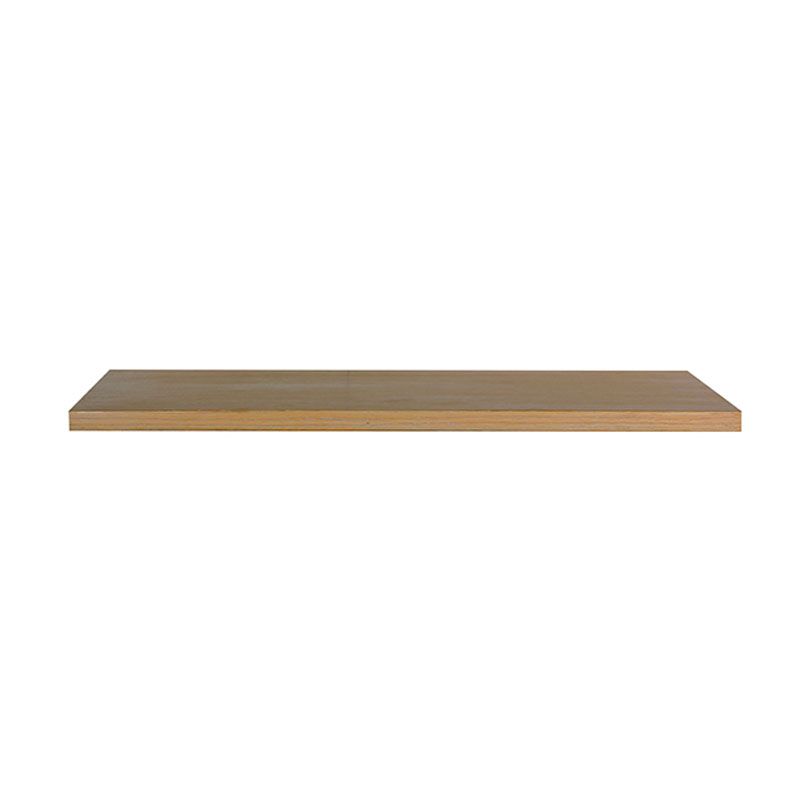 Wiesbaden Wastafelblad Lotus Topblad Rechthoek 120x46x2.5cm MDF Naturel Eik