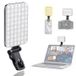 Lampe LED à pince pour mobile et ordinateur portable, par exemple iPhone, MacBook
