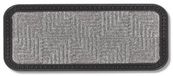 Merkloos Antislip Deurmat 25x60 cm - Zilver