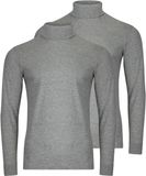 RAGMAN Heren shirt met rolkragen 2 pack Basic