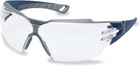 UVEX Pheos CX2 Airsoft Veiligheidsbril Blauw/Grijs - Anti-Condens & Krasvast