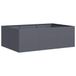VidaXL Plantenbak 120x80x40 cm staal antracietkleurig
