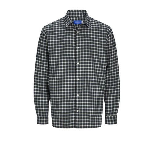 JACK & JONES PLUS SIZE JORJOSHUA Plus Size Geruit Flanellen Overhemd