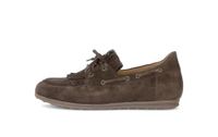 Gabor Dames Loafers Bruin Suède