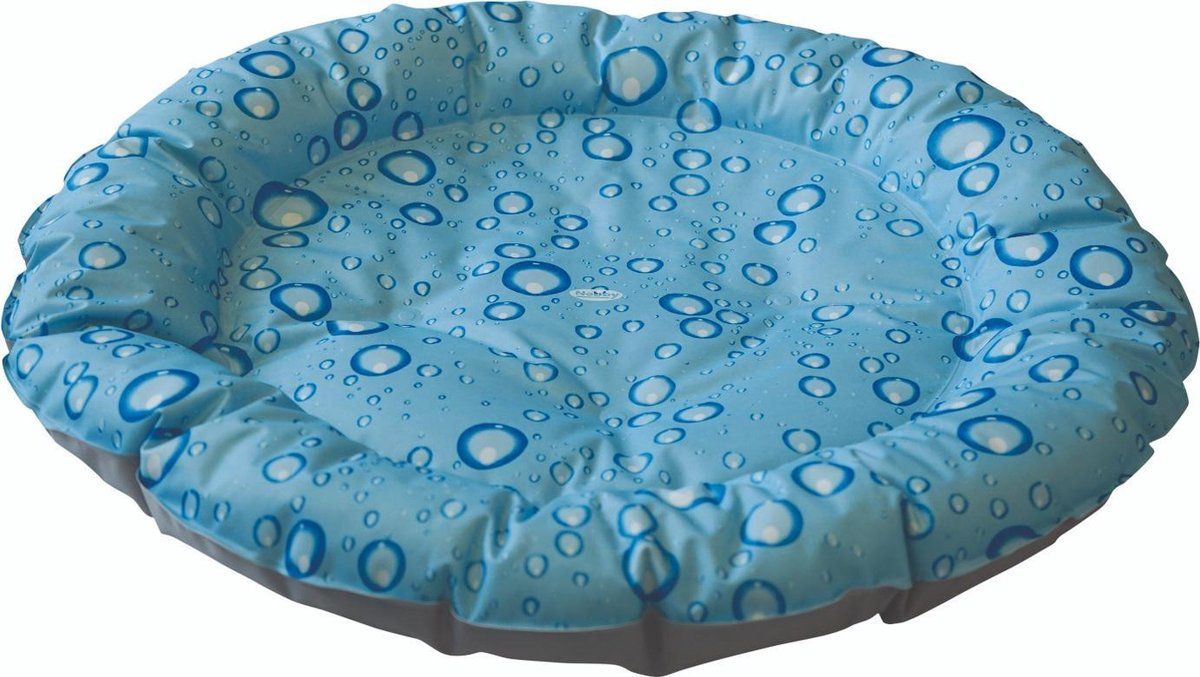 Nobby Cooling Donut Bubble 66 cm - Hond - blauw