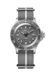Glycine GL0526 - Combat Sub 41 Ceramic Heren Polshorloge - Grijs Nylon Band - Zilverkleurige Stalen Kast - Grijs Wijzerplaat - Saffierglas - 20 ATM Waterdicht