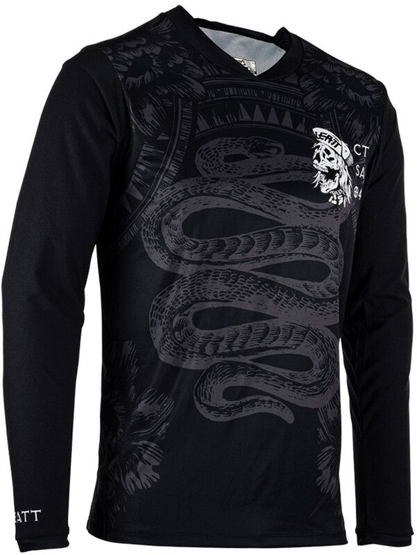 Leatt MTB Gravity 3.0 LS Jersey Men, zwart - EAN: 6009554020049