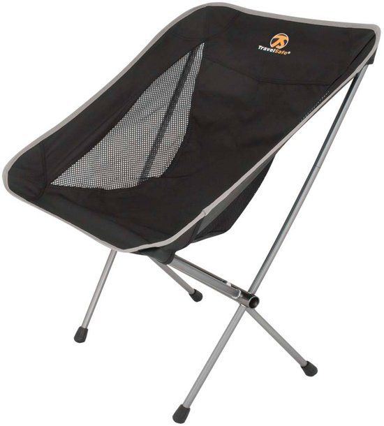 Travelsafe Campingstoel Calais - Zwart