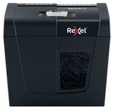Rexel Secure X6 Papiervernietiger - Kruisversnippering - P4 - 6 vel - 10L - Zwart