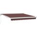 Maison Exclusive - Auvent Rétractable Automatique Marron 300x250 cm