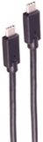 ShiverPeaks BS13-62155 USB-kabel USB 3.2 Gen 2 (3.1 Gen 2) 1,5 m USB C Zwart
