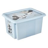 Keeeper Karolina Opbergdoos Rechthoekig Polypropyleen (PP) Zwart, Blauw, Wit 15L