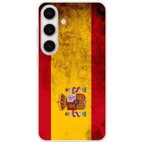 Samsung Galaxy S24 Drapeau espagne Verstevigd hoesje met sublimatie bedrukking