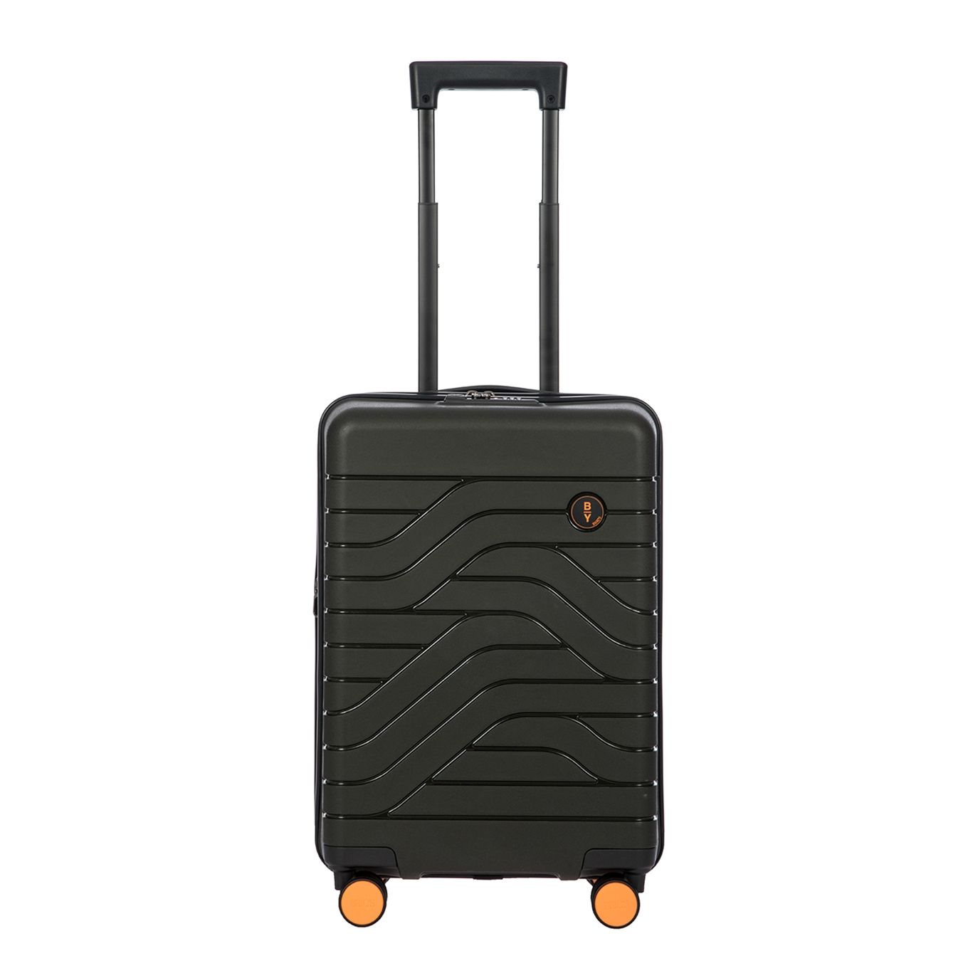 Bric's Ulisse Trolley Expandable 55 - Groen - Harde Koffer - Polypropyleen