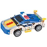 JUINSA - Mechanische constructie auto politie metalen box 35 x 4 x 25 cm, meerkleurig (701297)