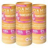 Foamie Deodorant Stick Happy Day - 3 x 40 gr - Voordeelverpakking