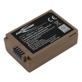 ANSMANN camerabatterij, vervangaccu voor A‑Nik EN‑EL25, 7,4V, USB