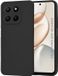 Techsuit Hoesje geschikt voor HONOR 400 Smart - Soft Flex Silicone Back Cover - Zwart