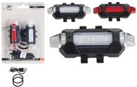 Merkloos / Sans marque Bol Fietslamp - USB Oplaadbaar - Set van 2